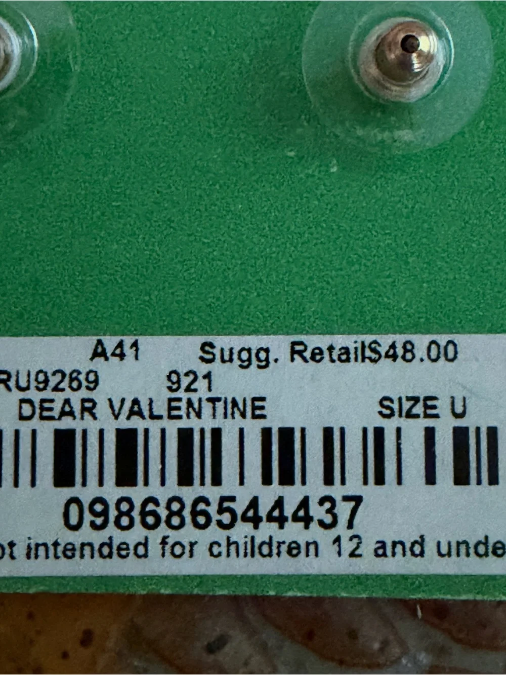 kate spade Dear Valentine Stud Earrings